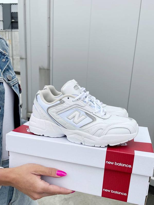 Кросівки new balance 452 white grey — ціна 2170 грн у каталозі Кросівки Купити жіночі речі за