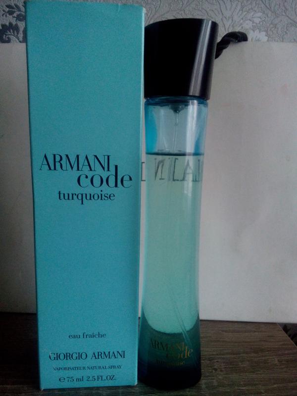 Parfums Armani Code Turquoise For Women купить духи Armani Code
