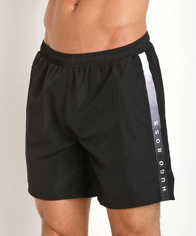 hugo boss seabream swim shorts black 350 91718464