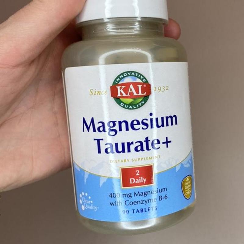 Kal, таурат магния плюс, 200 мг, 90 таблеток — цена 530 грн в каталоге ...