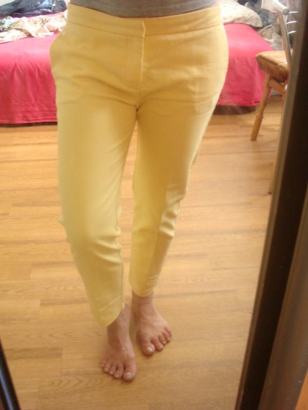 Karol basic стильные желтые штаны брюки размер 28/m, цена - 200 грн,  #12564582, купить по доступной цене | Украина - Шафа