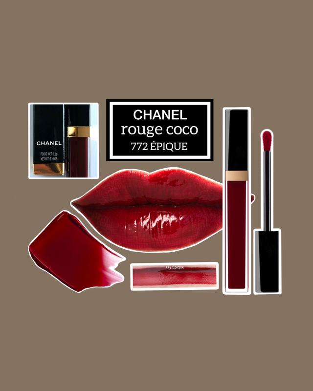 Темно червоний лак для губ блиск для губ chanel rouge coco gloss 772 epique — ціна грн у каталозі Блиск для губ ✓ Купити товари для краси і здоров'я за доступною