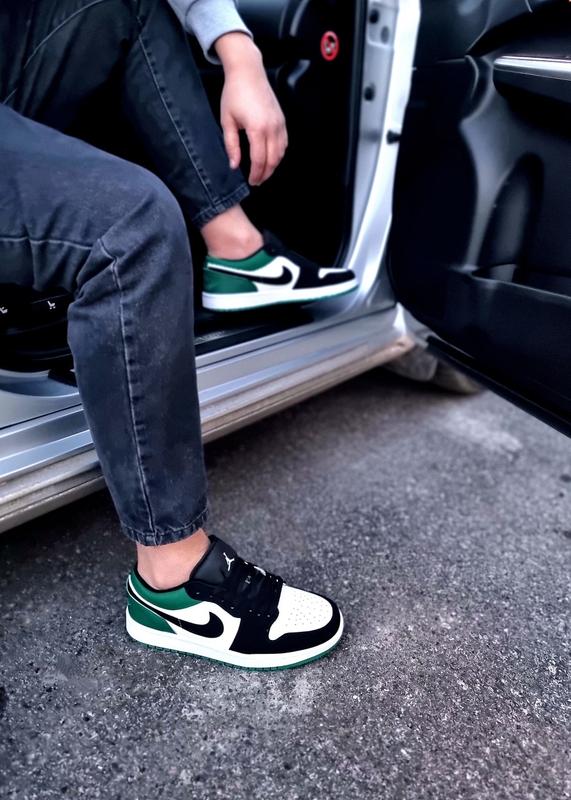 Nike air jordan 1 low cheap mystic green