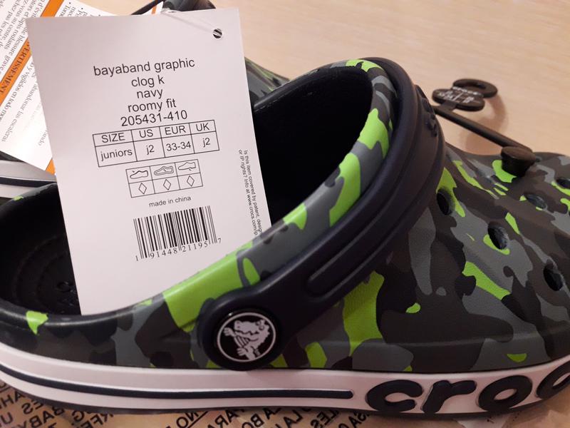 crocs bayaband graphic