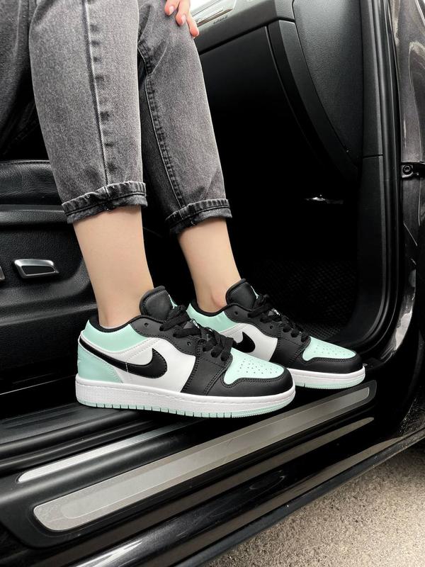 Nike jordan low light mint новинка жіночі трендові кросівки найк ...