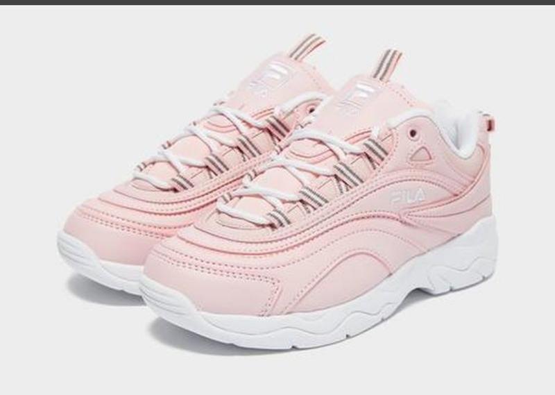 fila ray pink white