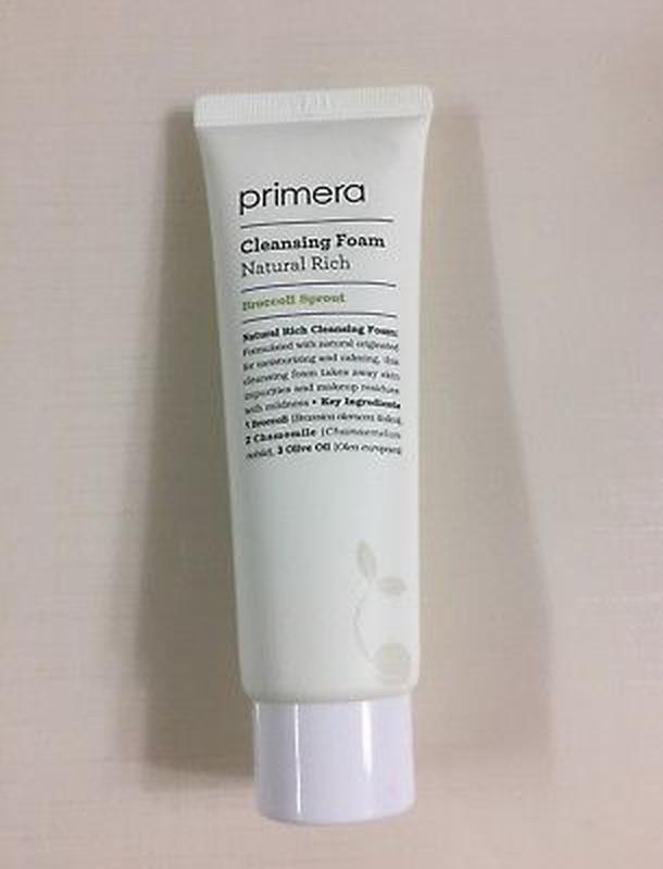primera natural rich cleansing foam
