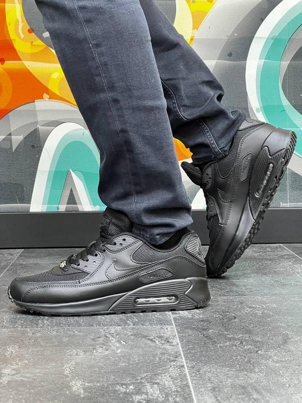 Nike air max 90 black, кроссовки мужские найк эир макс 90, чоловічі ...