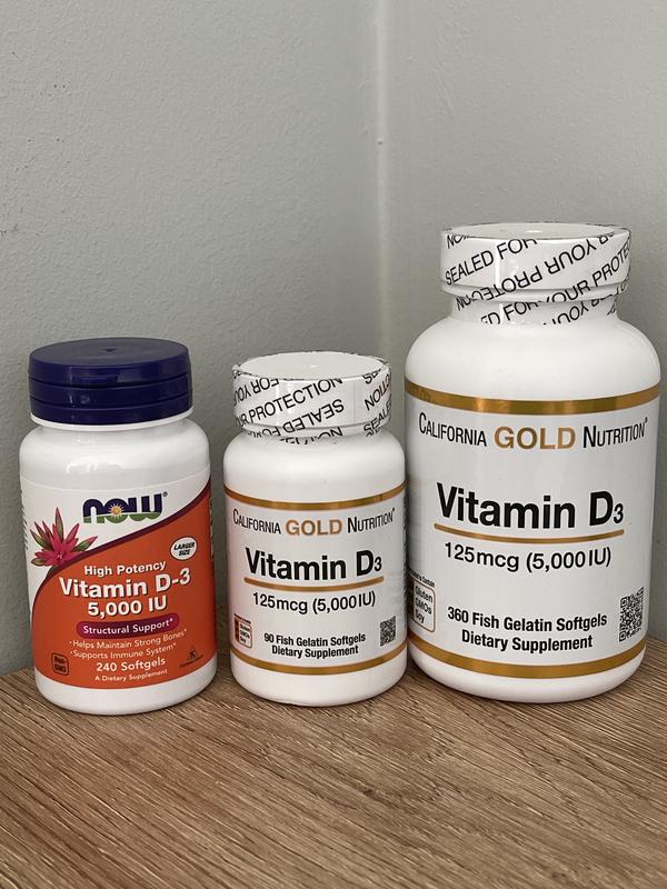 Вітамін д , california gold nutrition, vitamin d 5000 , віт д , витамин ...