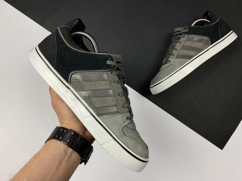 Кеды кроссовки adidas originals culver vulc 1 original замша серые — цена  1100 грн в каталоге Кеды ✓ Купить мужские вещи по доступной цене на Шафе |  Украина #94301796