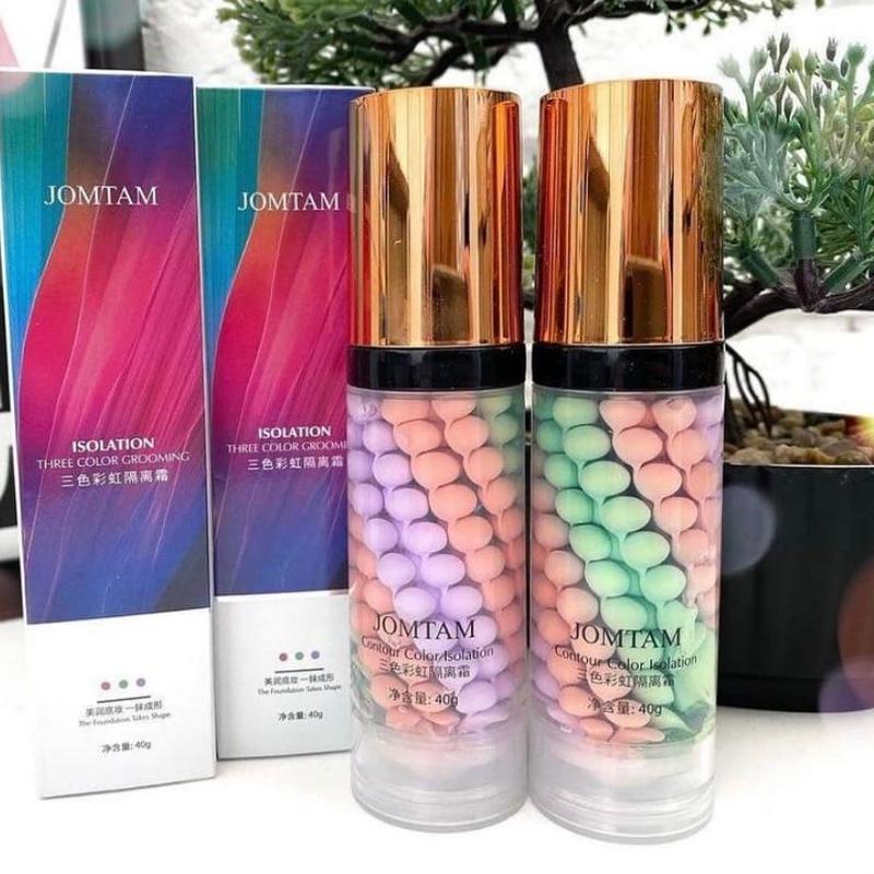 Выравнивающая база под макияж jomtam isolation three color grooming ...