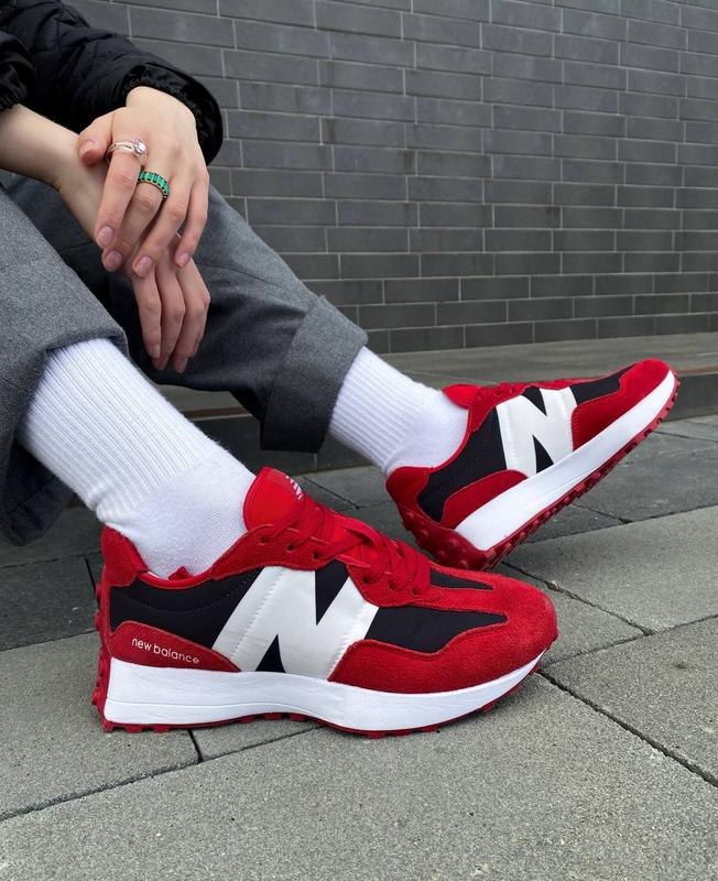 ️🌼 ️new balance 327 red ️🖤 ️кросовки женские нью баланс красные, жіночі ...