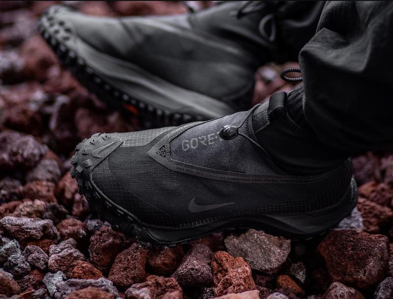 nike ACG MOUNTAIN FLY GORE-TEX US6 24cm black ゴアテックス 