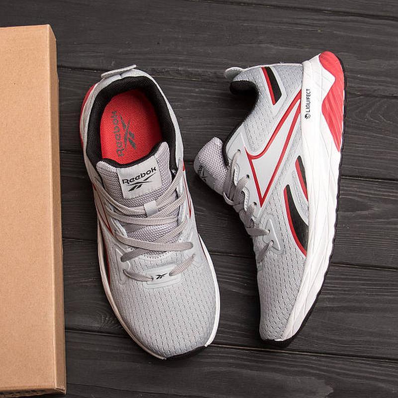 Мужские летние кроссовки сетка reebok grey — цена 1490 грн в