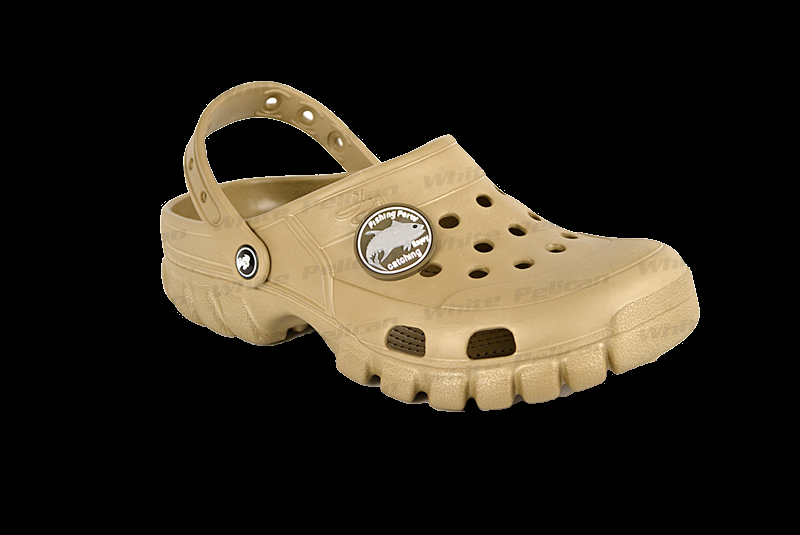 Чоловічі тапочки crocs сабо бежевий крокси шльопанці (розміри: 41,42,43 ...