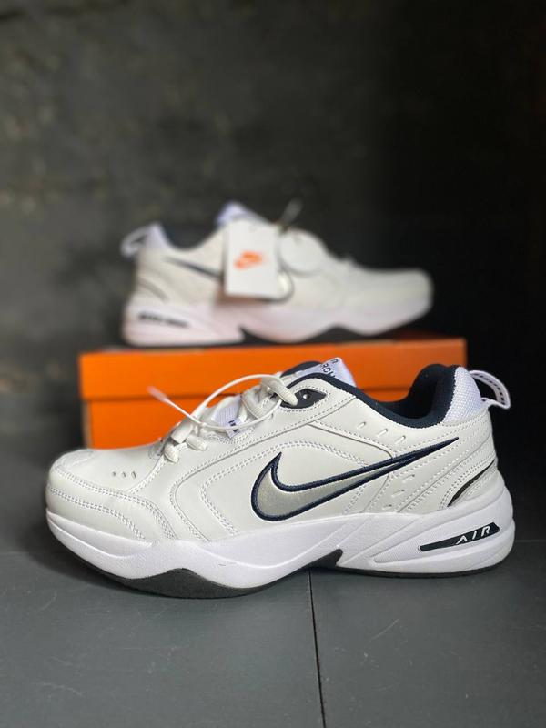 Nike air monarch white кроссовки мужские белые. найк аир монарх кроссы ...