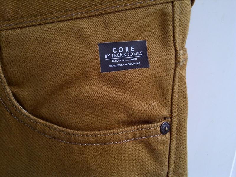 core by jack and jones deadstock workwear jeans