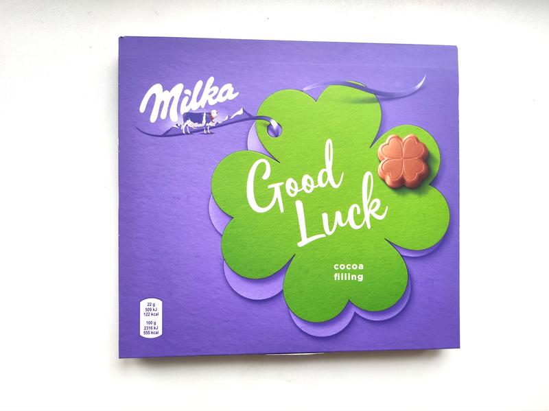 Good luck cocoa filing milka милка коробка конфет шоколадные мілка ...