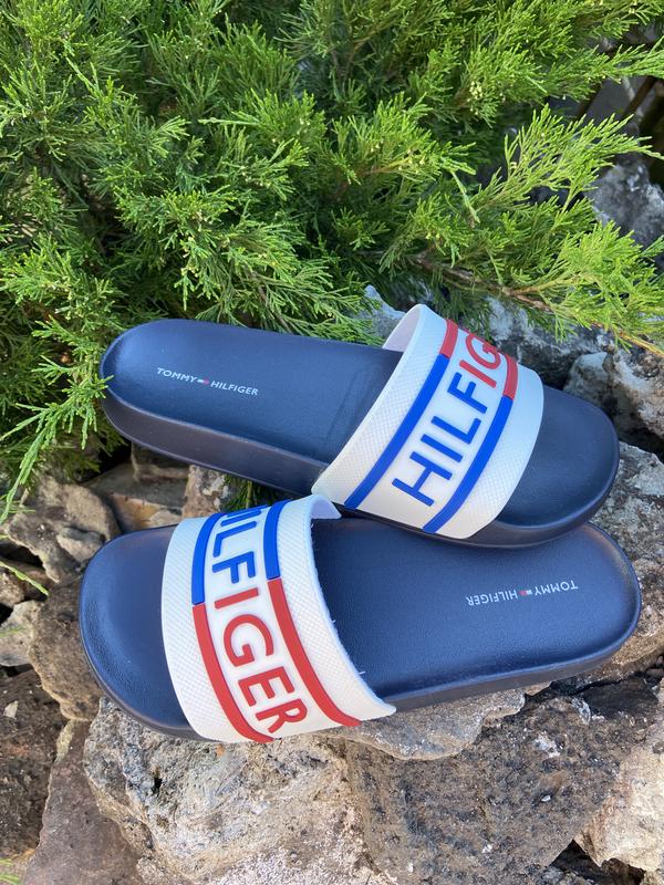 Шлепки шлепанцы сланцы слайды томми хилфигер оригинал tommy hilfiger ...