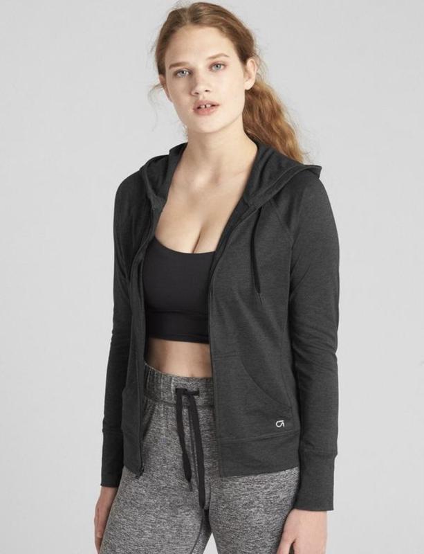 Худі бомбер великий капюшон gap fit — цена 333 грн в каталоге Кофты ...