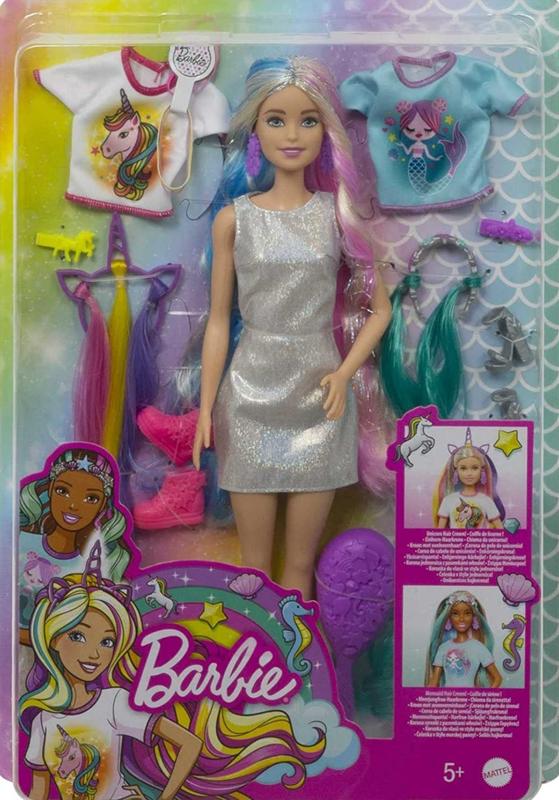Кукла лялька barbie барби русалка и единорог — ціна 710 грн у каталозі ...