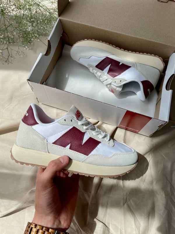 Жіночі літні стильні кросівки new balance 237🆕кроссовки нью баланс ...