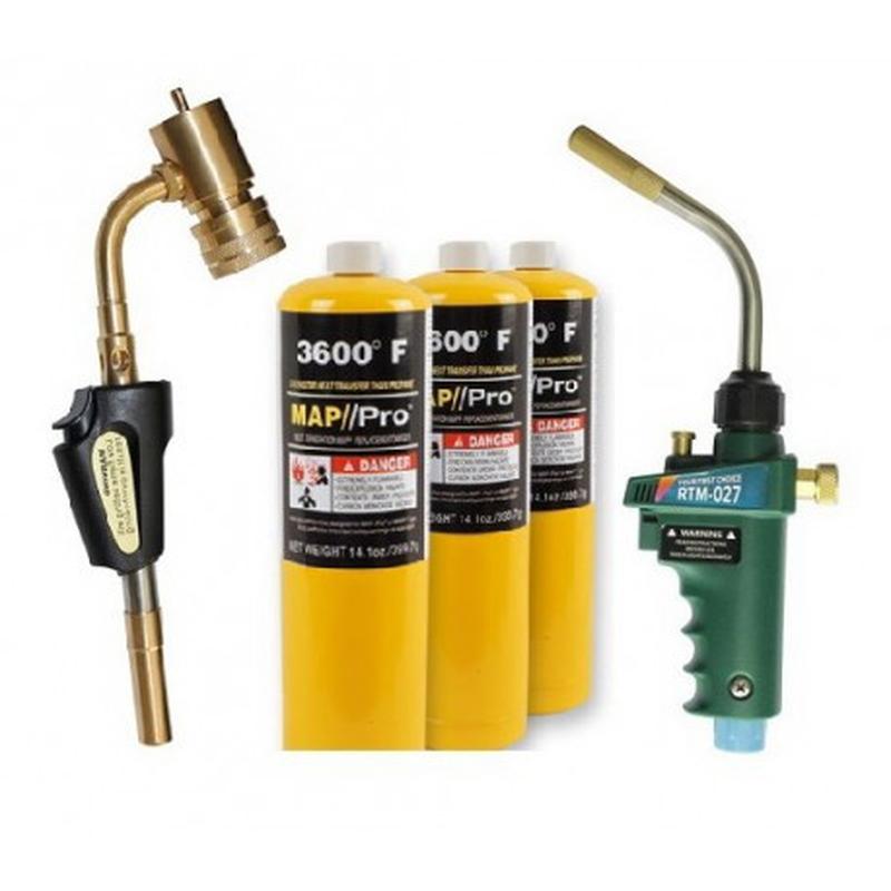 Mapp газ большой. газ для пайки горелкой. горелка газовая высокотемпературная 3000. горелка для пайки r-7523. газовая кровельная горелка, 3 насадки, толь11047177774.
