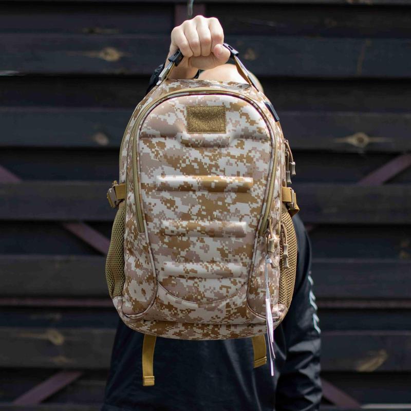 Мужской тактический рюкзак cool walker пиксельный камуфляж с