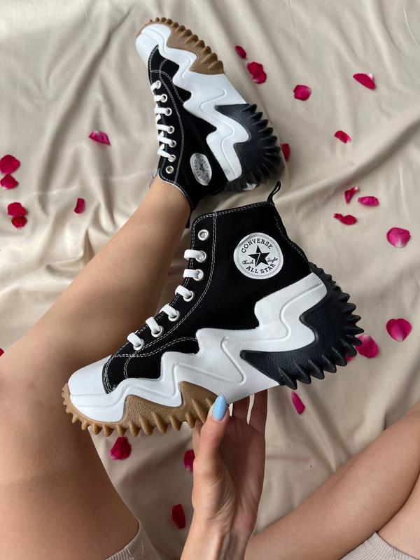 97547769 development of the converse chuck taylor converse run Hybrid motion hi black 1950