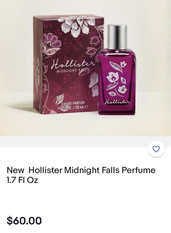 Hollister midnight falls perfume best sale