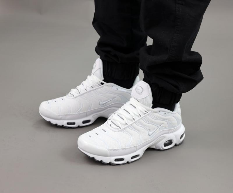 Чоловічі кросівки найк тн, білі кросівки найк nike tn white, мужские ...