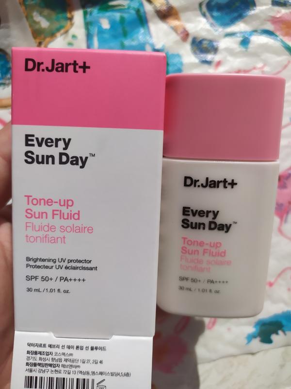 Dr.jart+ dr jart jart+ every sun day tone-up sun fluid spf50+ pa ...
