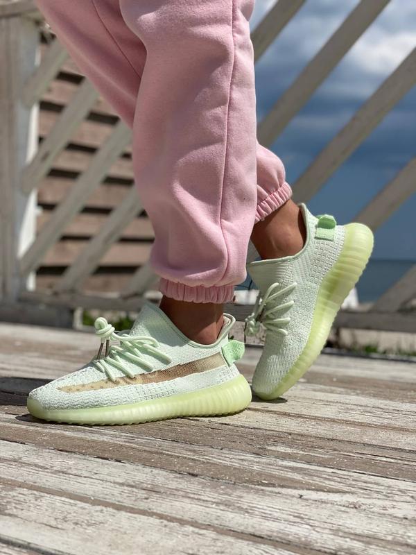 Yeezy 350 store light green