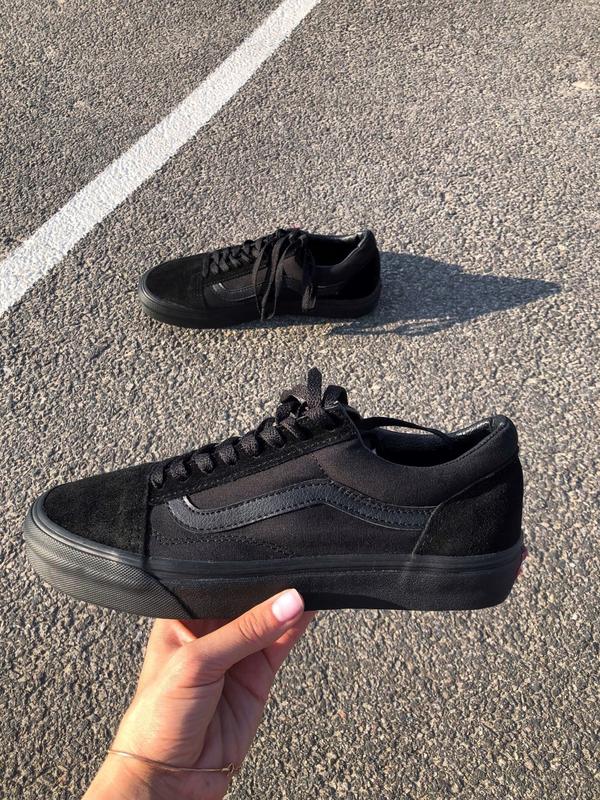 Мужские кеды vans old skool black вансы чёрные — цена 1450 грн в ...