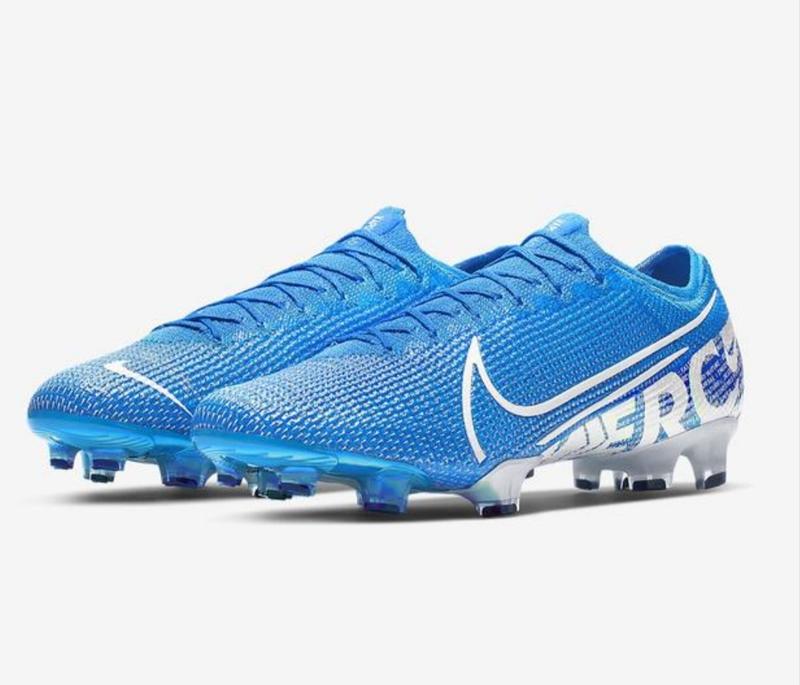 Футбольные бутсы nike mercurial vapor 13, с носком , синие — цена 1069 ...