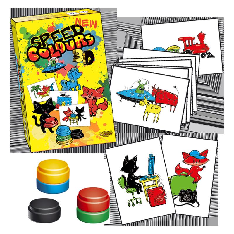 Гра майстер speed colours (швидкі кольори) 3д (мкз0808) — ціна 106 грн ...