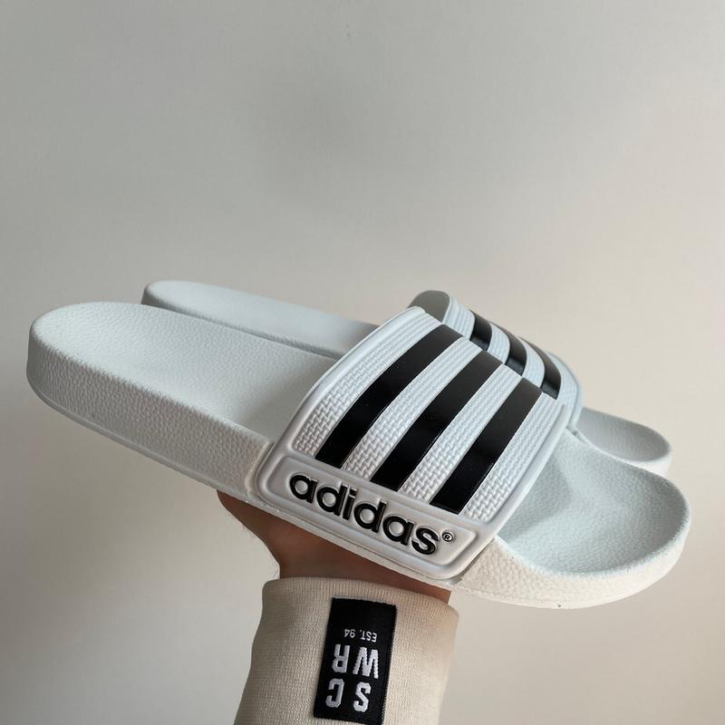 Тапки adidas адидас шлепки — цена 999 грн в каталоге Тапочки Купить ...