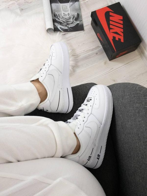 nike air force 1 double air white black 2250 98217591