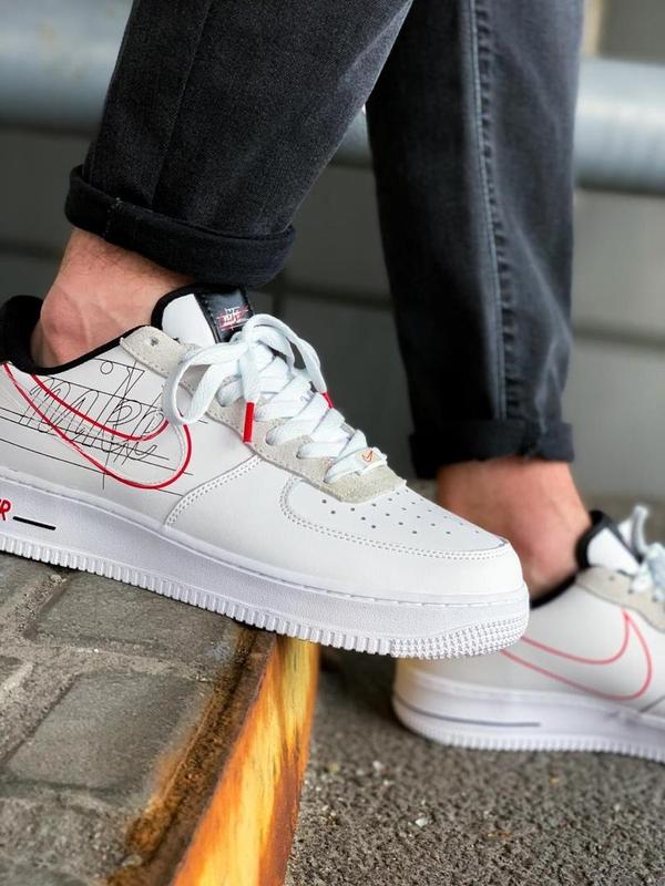 Nike air best sale force script swoosh