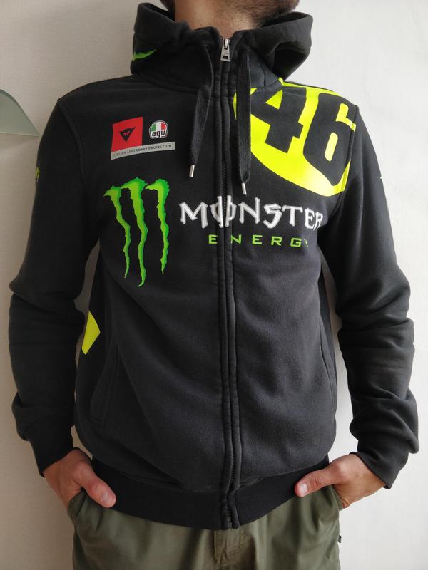 Monster vr46 collection monza hoodie, цена - 500 грн, #13963132, купить по доступной цене | Украина - Шафа