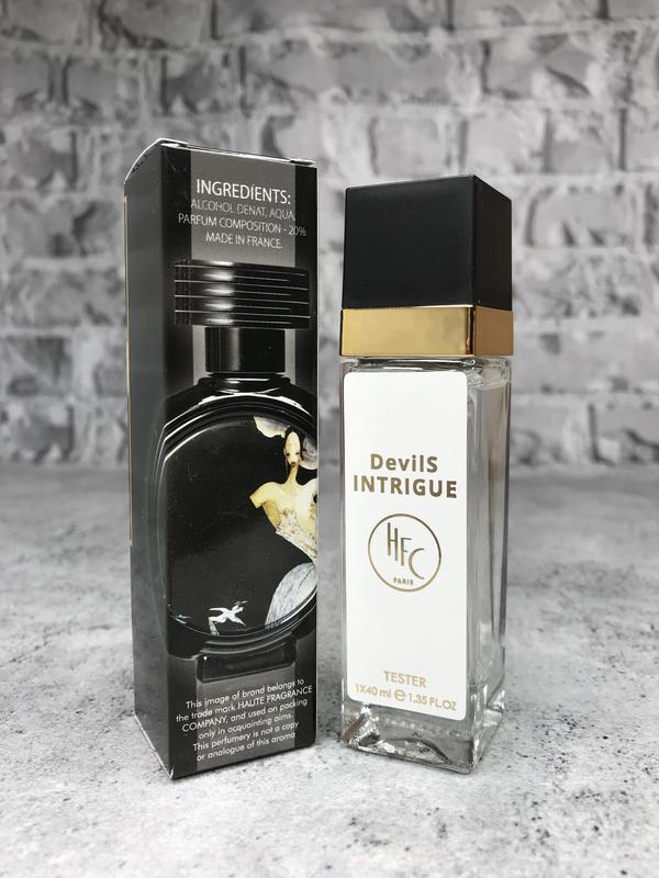 Тестер а devil's intrigue haute fragrance company hfc франция 40 мл ...