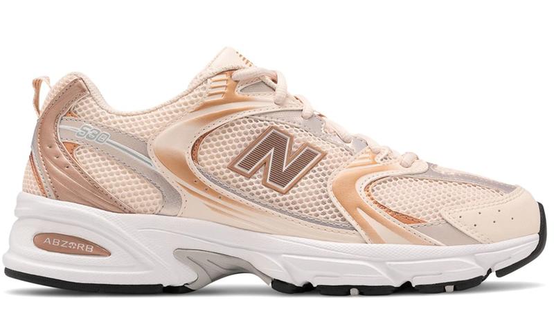 Женские кроссовки new balance 530 light pink rose gold (нью беланс 530 ...