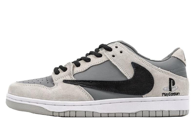 Мужские кроссовки nike sb dunk low travis scott playstation (найк сб ...