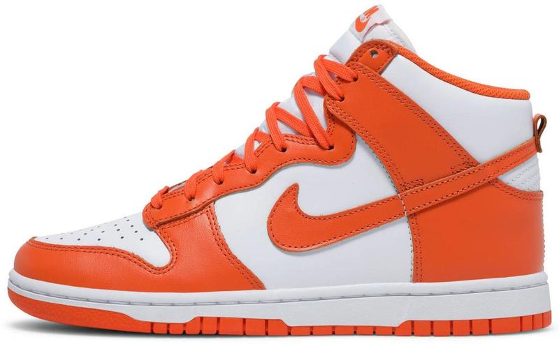 Мужские кроссовки nike sb dunk high syracuse (найк сб данк, оранжевые ...
