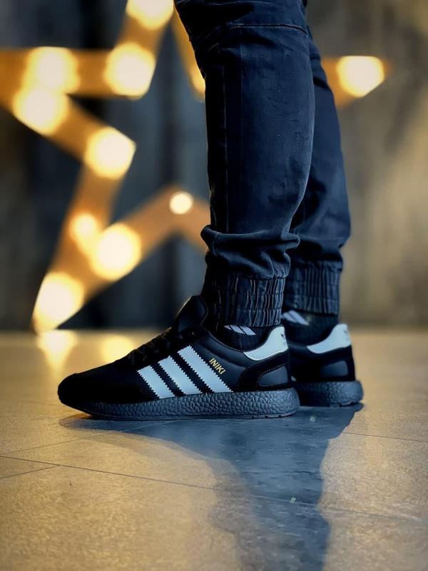 Кросівки жіночі adidas iniki black white / жіночі кросівки адідас иники ...