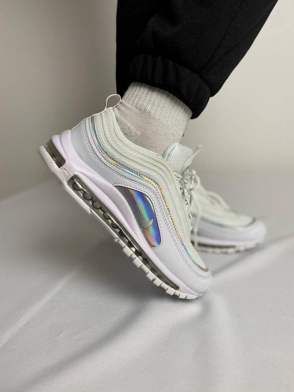 Nike air max 97 white hologram жіночі кросівки найк аір макс — ціна ...