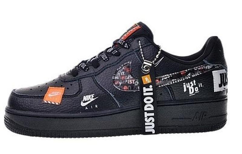 nike air force 1 low just do it pack black