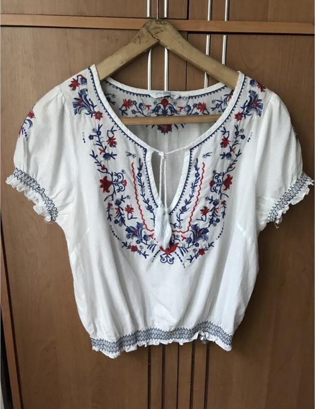 Блузка вишиванка ,хлопкова блуза — цена 200 грн в каталоге Вышиванки ✓  Купить женские вещи по доступной цене на Шафе | Украина #98721117