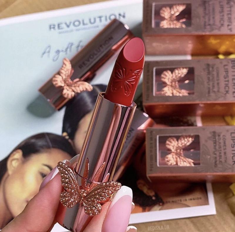 Матовая помада revolution 😍 кольцо съемное😍 — цена 252 грн в каталоге ...