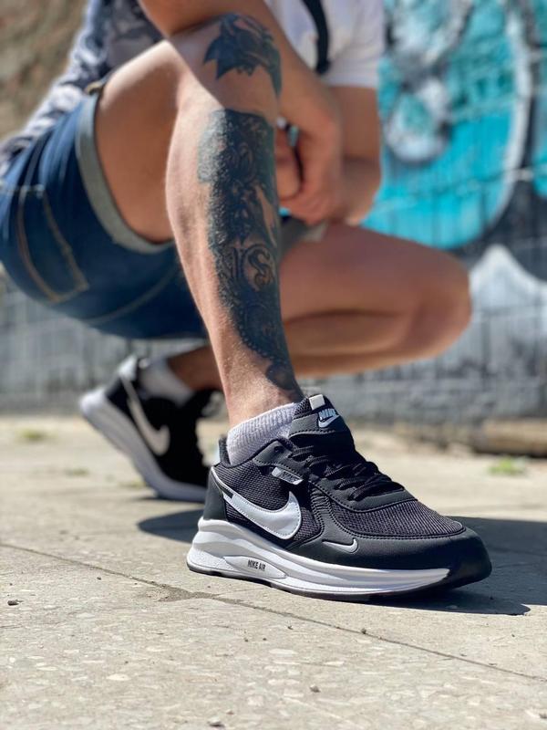 Nike zoom black white 4 мужские кроссовки найк зум — цена 2200 грн в ...